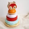 Tooky Toy Nasadzovacie krúžky Líška