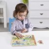 Tooky Toy Puzzle so zvukmi Zvieratká z džungle Pastel