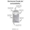 Sleepee Fusak/zavinovačka/deka do autosedačky Royal (Variant denim)