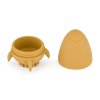 PETITE&MARS Hračka silikónová do vody s kefkou Splashy Rocket 6m+ (Variant Intense Ochre)