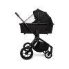 MUUVO Kočík kombinovaný Quick SE 2 set 2v1 + CYBEX Aton B2 i-Size + základňa (Variant Chromium black, Farba Čierna)