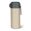 ZOPA Termoska na tekutiny so slamkou a silikónovým držiakom 350 ml (Variant Cookie beige)