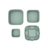 KikkaBoo Sada boxov na desiatu 3 ks Platinum Silicone (Variant Sage)
