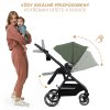KINDERKRAFT SELECT Kočík kombinovaný Yoxi 3v1 (Variant mystic green)