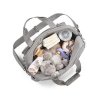 BABYONO Taška prebaľovacia cestovná 40x20x25 cm - grey