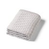 BABYONO Deka z organickej bavlny pletená 75 x 100 cm 0m+ (Variant grey)