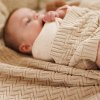 BABYONO Deka z organickej bavlny pletená 75 x 100 cm 0m+ (Variant grey)