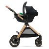 KINDERKRAFT Autosedačka Mink Pro 2 i-size (0-13 kg) a základňa Mink FX 2 (Variant Beige)