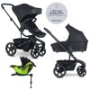 EASYWALKER Kočík kombinovaný Harvey⁵ 2v1 Midnight Black LITE RWS +KIDDY Evoluna i-size 2,základňa
