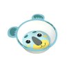 canpol babies melaminova protismykova miska 490ml hello little siva