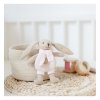 canpol babies zajicek bunny s chrastitkem ruzovy