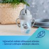 canpol babies nevylevaci hrnecek se slamkou a zavazim exotic animals 270ml zluty
