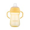 canpol babies hrnecek se silikonovym pitkem firstcup 250ml zluty