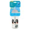 canpol babies flasa nevylievacia sportova so slamkou a zavazim babiesboo 350ml panda