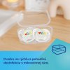canpol babies cumlik svietiaci silikonovy symetricky love mumdad 0 6m 2ks