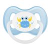 canpol babies svietiaci kaucukovy cumlik s okruhlou spickou 6 18m nature