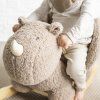 NATTOU Hojdačka Teddy plyš 10m+ (Variant nosorožec taupe)