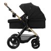 KINDERKRAFT Kočík kombinovaný 3v1 Moov 2 XL Air Black