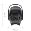 BRITAX RÖMER Autosedačka set Baby-Safe Core + Baby-Safe Core Base (Farba Hnedá, Variant Chai)