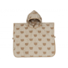 Jollein Osuška pončo froté Jacquard Teddy Bear