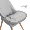 KINDERKRAFT Jedálenská stolička a lehátko Fini Up 2v1 (Variant Grey)