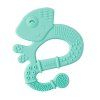 CHICCO Hryzačka silikónová Super Soft Chameleón 2m+ (Variant modrý)