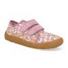 Froddo - Detské barefoot plátenky Canvas G1700422-5 Pink/White