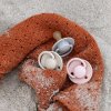 BIBS De Lux cumlíky zo silikónu 2ks - one size (Variant Pink Plum / Peach)