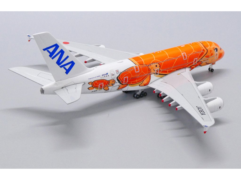 【模型】ANA Airbus A380 Flying Honu Ana Airbus A380 Flying Honu 1/200 Scale | eBay