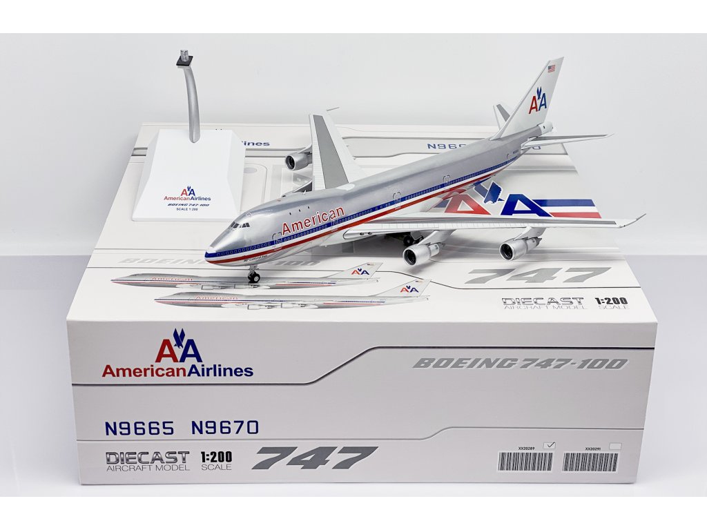 【お値下げ!】アメリカン航空 ボーイング747-100 American Airlines Boeing 747-100 - Jumbolino-model.com