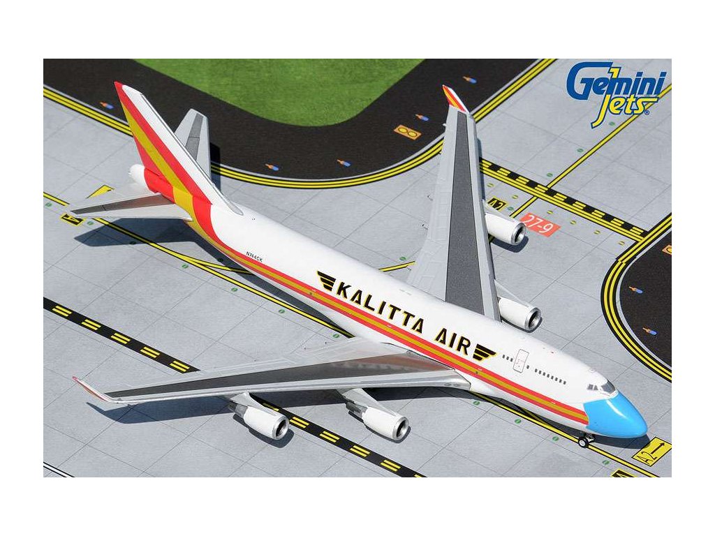 1/400 KALITTA AIR 747 (フラップダウン) Amazon.com: JC Wings KALITTA AIR for Boeing B747-400F N742CK