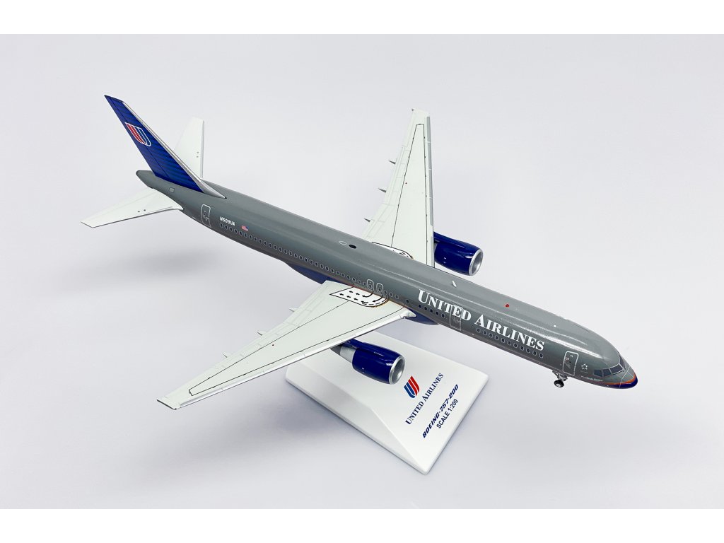 ユナイテッド航空 757-200 N509UA 1/200 United Airlines Boeing 757-200 Battleship N509UA - Jumbolino