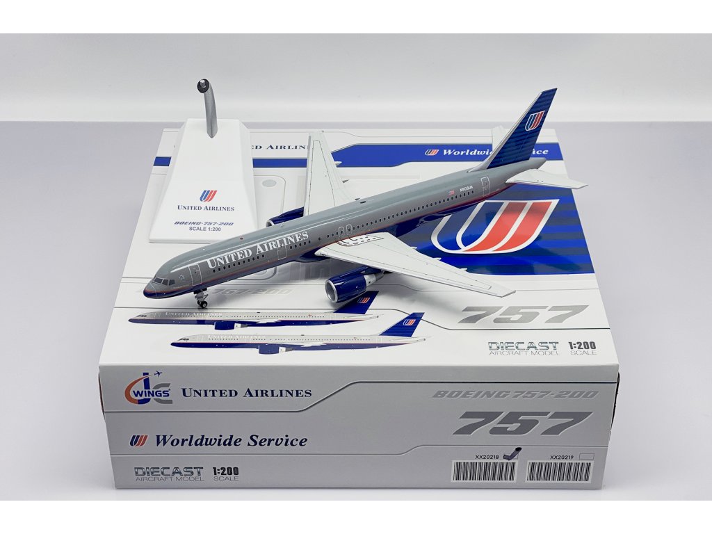United Airlines Boeing 757-200 Battleship N509UA - Jumbolino