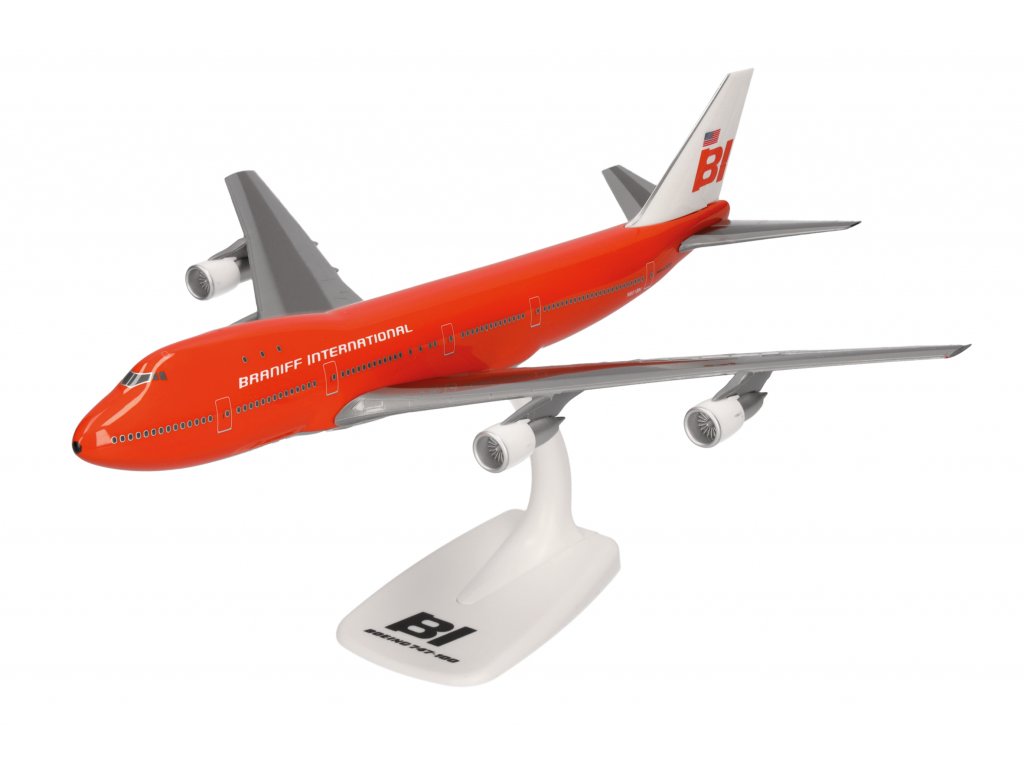 お待たせ! B747-100 Braniff International - Jumbolino-model.com 民間航空機