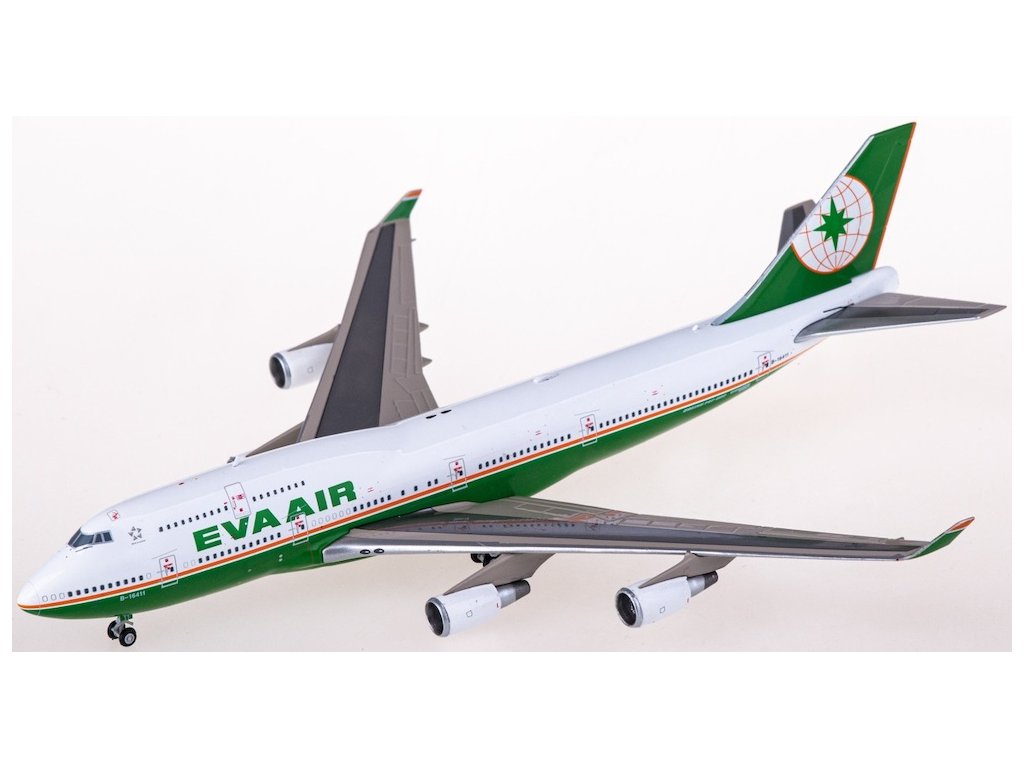 Eva Air Boeing 747-400 + Aviationtag - Jumbolino-model.com