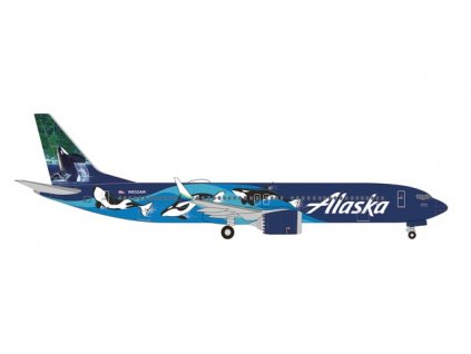 Alaska Airlines Boeing 737 Max 9 “West Coast Wonders”  N932AK