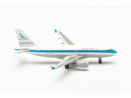 American Airlines Airbus A319  Piedmont Heritage livery – N744P “Piedmont Pacemaker”