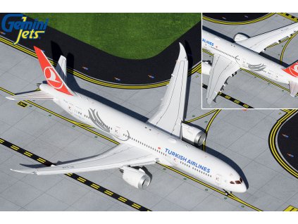Boeing 787-9 Turkish Airlines Flaps Down Version TC-LLO