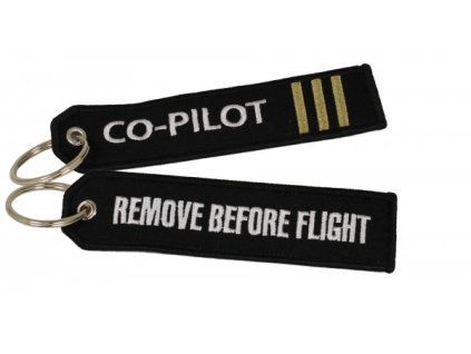 Key ring - Co-Pilot keyring 130 x 30 mm (FOD Version)