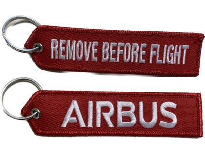 Klíčenka Airbus - REMOVE BEFORE FLIGHT