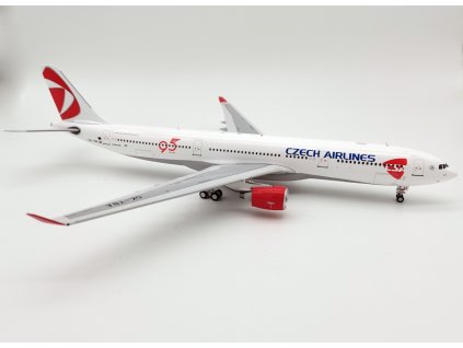 Airbus A330-323X ČSA Czech Airlines "2010s" colors. With "SkyTeam" Logo. With "95th Anniversary" Logo