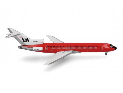 B727-200 Braniff Solid Red