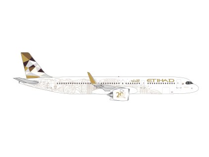 Etihad Airways Airbus A321neo 20th anniversary - A6-AEN