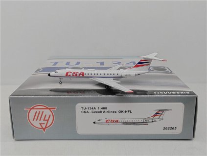 Tupolev Tu-134A CSA Czech Airlines "1990s" Colors