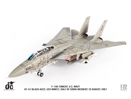 F-14A Tomcat,U.S. NAVY,VF-41 Black Aces,USS Nimitz,Gulf of Sidra incident,19 August,1981