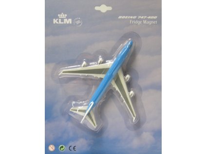 KLM Boeing 747 Fridge Magnet