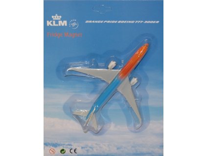 ppc 223250 fridge magnet boeing 777 300er klm orange pride xd7 199680 0