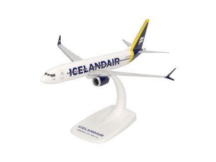 Icelandair Boeing 737 Max 8 - yellow tail stripe