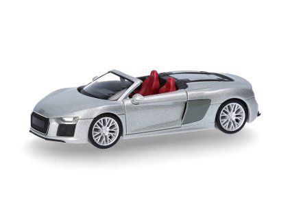 Audi R8 V10 Spyder, ice silver