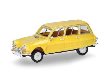 Citroen AMI 6 Break, zinc yellow